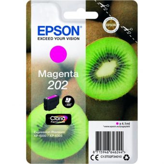 Epson 202 Ink Magenta 4.1 ml C13T02F34010