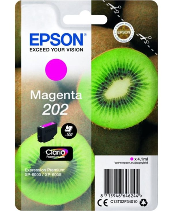 Epson 202 Ink Magenta 4.1 ml C13T02F34010