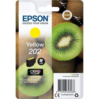Epson 202 Ink Yellow 4.1 ml C13T02F44010