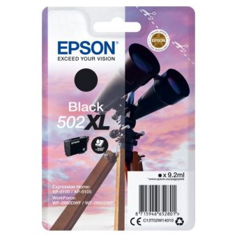 Epson 502XL Ink Black 9.2ml C13T02W14010