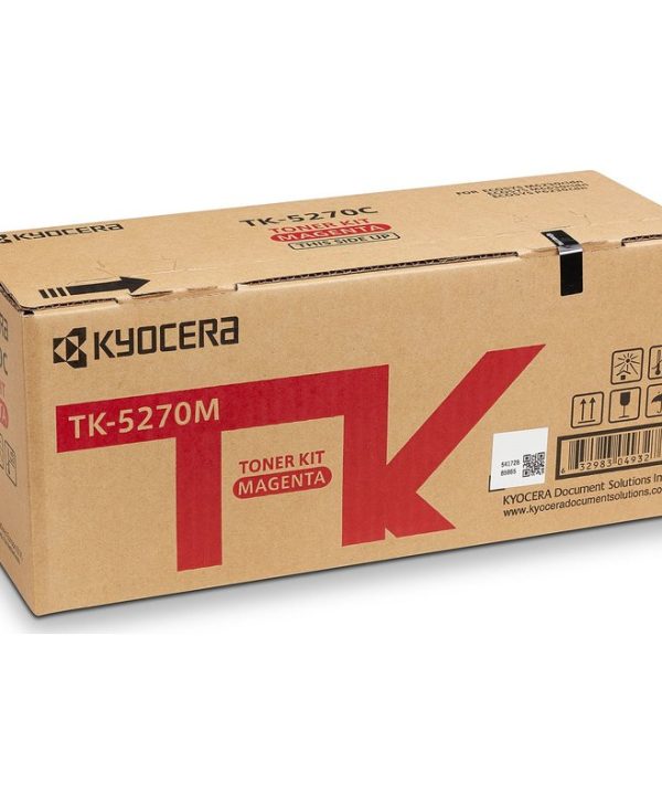 Kyocera Mita TK-5270M Toner Magenta 6K Pgs 1T02TVBNL0