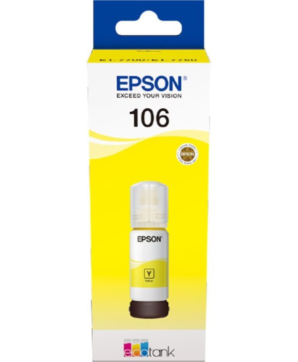 Epson 106 Ink Bottle Yellow 70ml C13T00R440