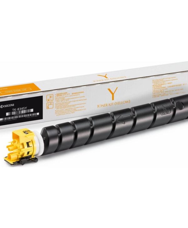 Kyocera Mita TK-8345Y Toner Yellow 12K Pgs 1T02L7ANL1