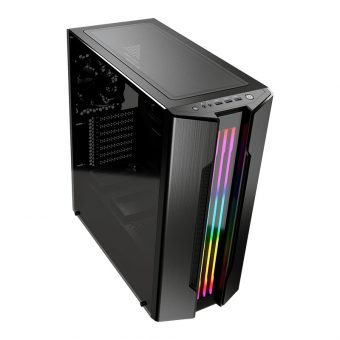 Cougar Gemini S Iron Grey Tempered Glass Midi Tower - Image 2