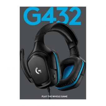Logitech G432 7.1 Surround Sound Gaming Headset 981-000770 - Image 2