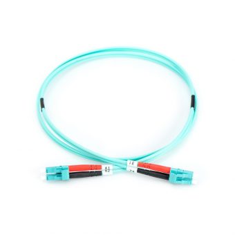 Digitus Professional Fibre Optic Multimode Patch Cord 50/125μm LC/LC OM3 3m Turquoise DK-2533-03/3 - Image 2
