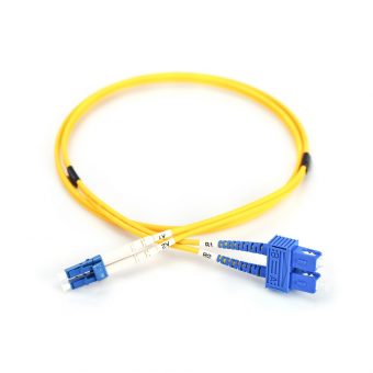 Digitus Professional Fiber Optic Singlemode Patch Cord 09/125μm LC/SC OS2 3m Yellow DK-2932-03 - Image 2