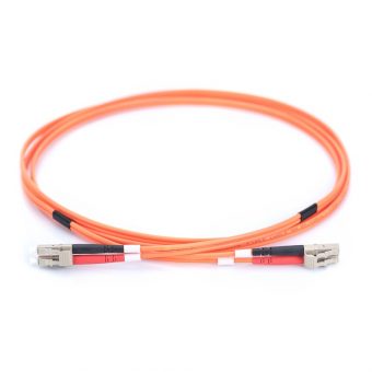 Digitus Professional Fiber Optic Multimode Patch Cord 50/125μm LC/LC OM2 10m Orange DK-2533-10 - Image 2
