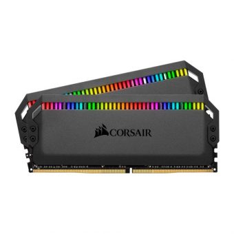 Corsair Dominator Platinum RGB 16GB (2x8GB) 3200MHz DDR4 Black CMT16GX4M2Z3200C16 - Image 2
