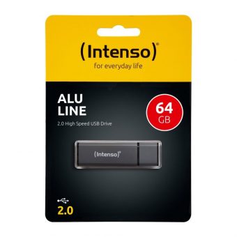 Intenso Alu Line Antracite 64GB USB 2.0 3521491 - Image 2