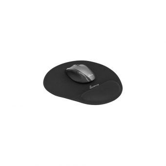 MediaRange Ergonomic Mouse Pad with Gel Wrist Support Black MROS250 - Image 2