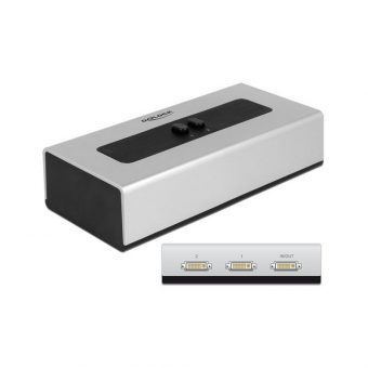 Delock DVI 2-Port Manual Bidirectional Switch 87664 - Image 3