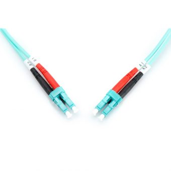 Digitus Professional Fibre Optic Multimode Patch Cord 50/125μm LC/LC OM3 3m Turquoise DK-2533-03/3 - Image 3
