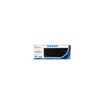 MediaRange Multimedia Keyboard Corded GR Black MROS102-GR - Image 3