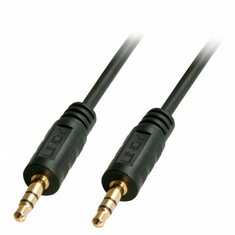 Lindy 3.5mm Audio Cable Male/Male 10m Black 35646