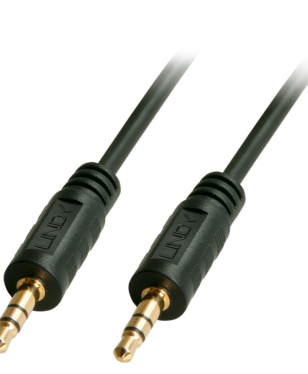 Lindy 3.5mm Audio Cable Male/Male 10m Black 35646