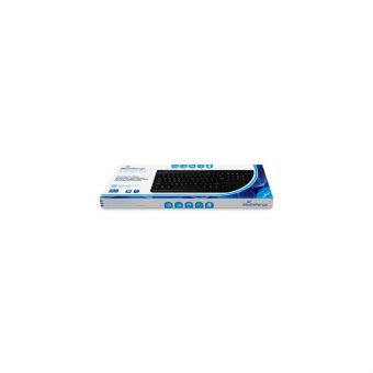 MediaRange Multimedia Keyboard Corded GR Black MROS102-GR - Image 4