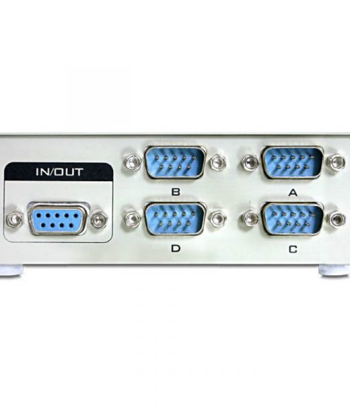 Delock Serial Switch RS-232RS-422RS-485 4-Port Switch 87589_1