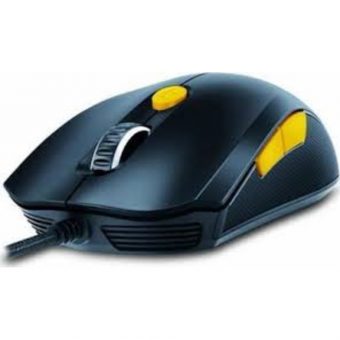 Genius Scorpion M6-600 Optical Mouse Wired Black/Orange 31040063102 - Image 2