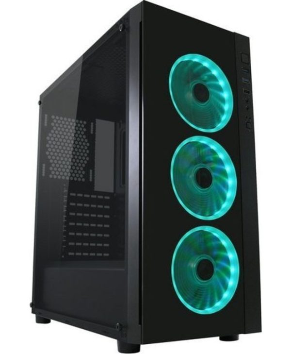LC-Power Gaming 995B Light Box Midi Gaming Case LC-995B-ON