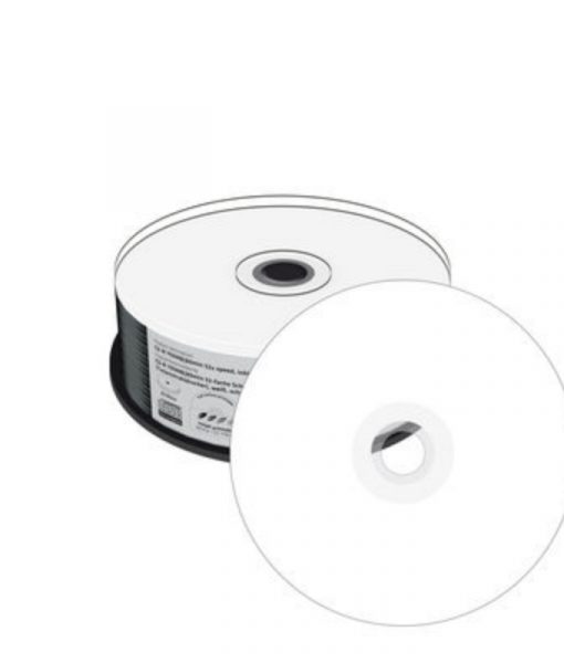 MediaRange CD-R White Printable 700MB 52x 25 Pack Cake MR241