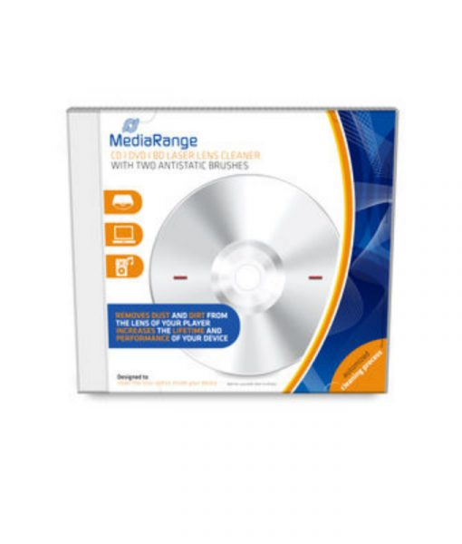MediaRange CDDVDBD Laser Lens Cleaner with Antistatic Brushes MR725