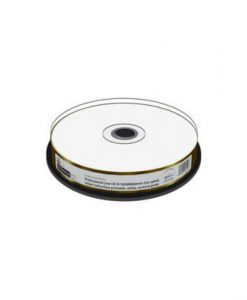 MediaRange Professional Line CD-R White Printable Archival 700MB 52x 10 Pack Cake MRPL511