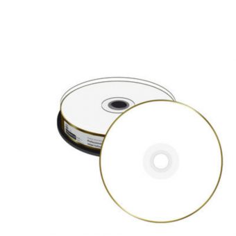 MediaRange Professional Line CD-R White Printable Archival 700MB 52x 10 Pack Cake MRPL511 - Image 2