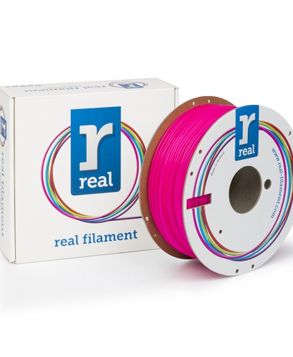 Real 3D Printer Flament PLA 2.85mm 1Kg Fluorescent Pink