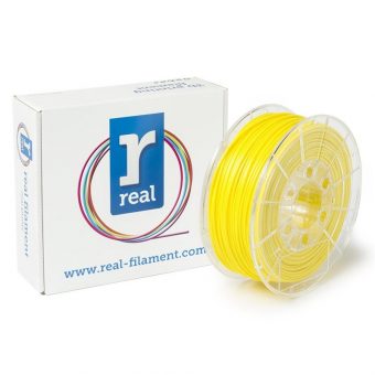 Real 3D Printer Flament PLA 2.85mm 1Kg Fluorescent Yellow