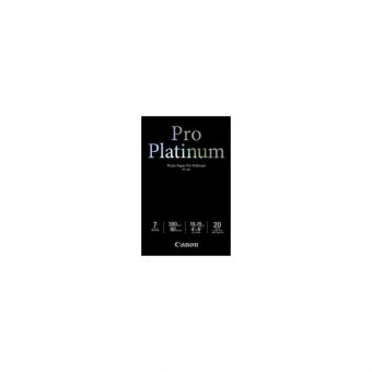 Canon PT-101 Pro Platinum Photo Paper 10x15cm 300g 20 Sheets 2768B013