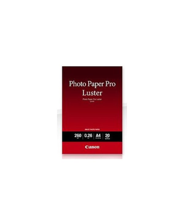 Canon LU-101 Luster Photo Paper Pro A4 260g 20 Sheets 6211B006