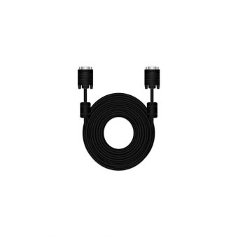MediaRange Cable VGA Male - VGA Male with Ferrite Cores 15m Black MRCS112
