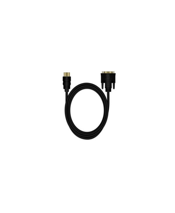 MediaRange Cable HDMI Male - DVI-D Male Gold Plated 2m Black MRCS118