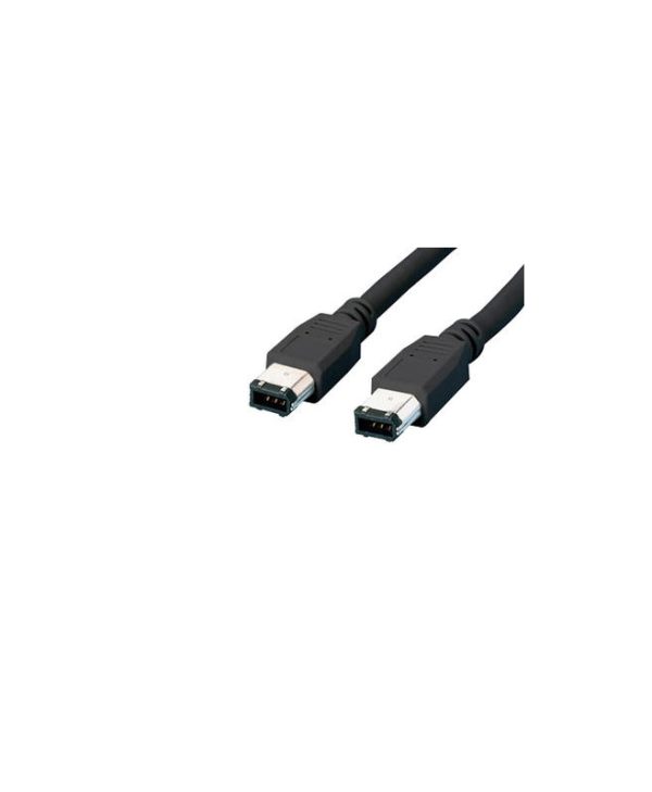 MediaRange Cable Firewire 6-Pin Male - Firewire 6-Pin Male 1.8m Black MRCS122