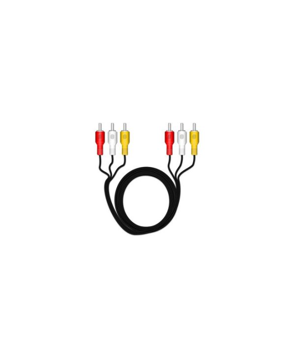 MediaRange Cable 3x RCA Male - 3x RCA Male 3m Black MRCS123