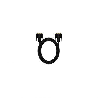 MediaRange Cable DVI-D Male - DVI-D Male 3m Black MRCS130