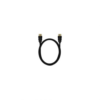 MediaRange Cable HDMI Male - HDMI Male with Ethernet 10.2Gbit/s Gold Plated 1.5m Black MRCS139