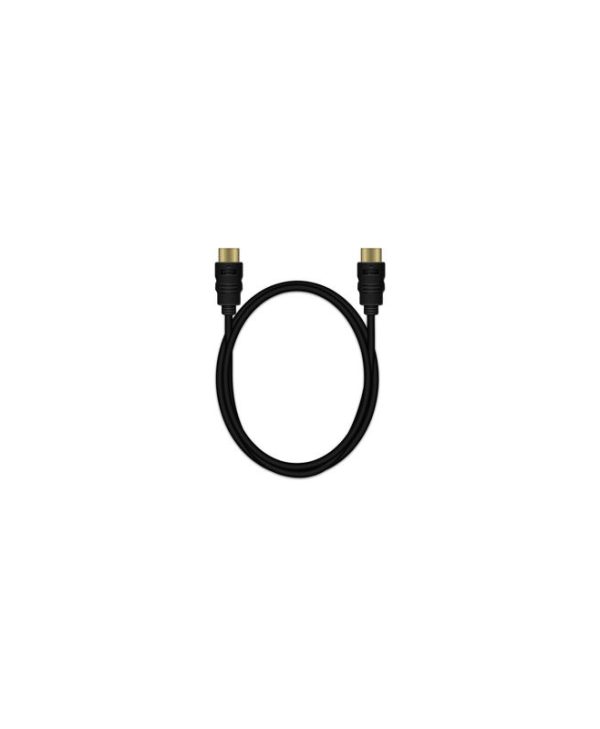 MediaRange Cable HDMI Male - HDMI Male with Ethernet 10.2Gbit/s Gold Plated 1.5m Black MRCS139