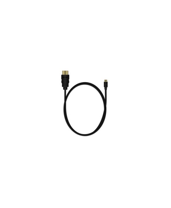 MediaRange Cable HDMI Male - HDMI Male with Ethernet 10.2Gbit/s Gold Plated 1m Black MRCS146