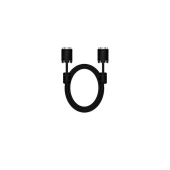 MediaRange Cable VGA Male - VGA Female with Ferrite Cores 1.8m Black MRCS148
