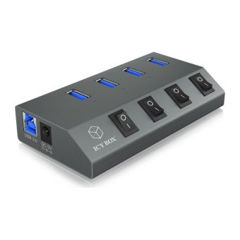 RaidSonic Icy Box IB-HUB1405 4-Port USB 3.0 Hub