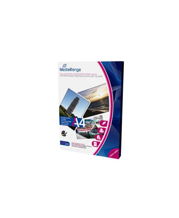 MediaRange A4 Dual-Sided Matte Photo Paper 250g 50 Sheets MRINK112