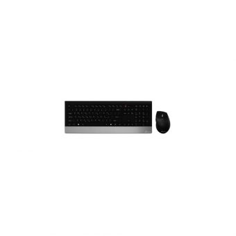 MediaRange Highline Wireless Keyboard & Mouse Set GR Black/Silver MROS105-GR