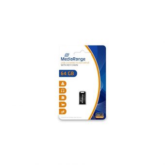 MediaRange Nano 64GB USB 2.0 Black MR923