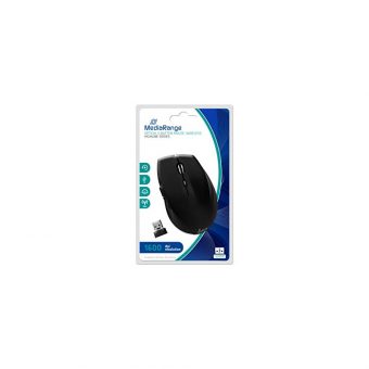 MediaRange Wireless Optical Mouse Black/Grey MROS203