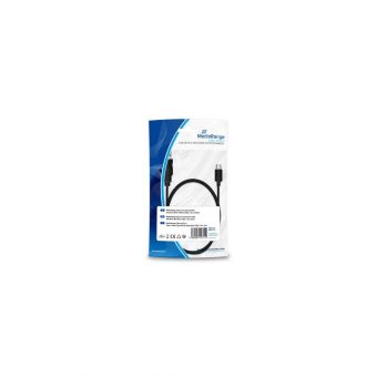 MediaRange Charge & Sync Cable USB 2.0 A Male - USB 2.0 Mini-B Male 1.5m Black MRCS113 - Image 2