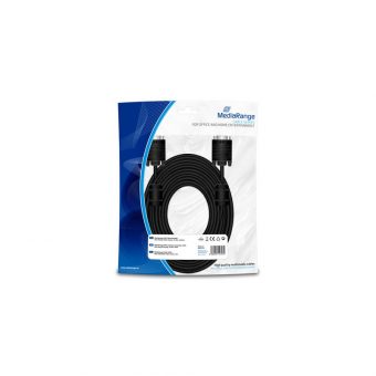 MediaRange Cable VGA Male - VGA Male Nickel Plated 10m Black MRCS115 - Image 2