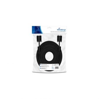 MediaRange Cable VGA Male - VGA Male 25m Black MRCS126 - Image 2