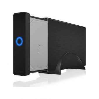 RaidSonic Icy Box IB-377U3 3.5" Enclosure Sata III Black - Image 2